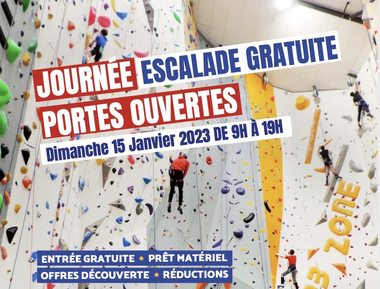 Climb’zone ouvre ses portes le 15 janvier 2023